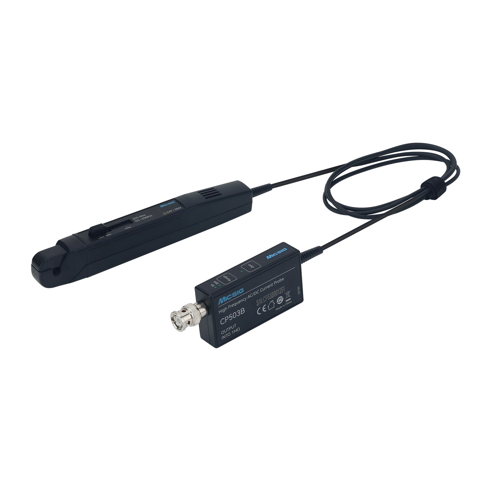 Micsig CP503B 50MHz 5A/30A Dua - Current Probe Ac Dc 50Mhz Oscilloscope 评论和价格