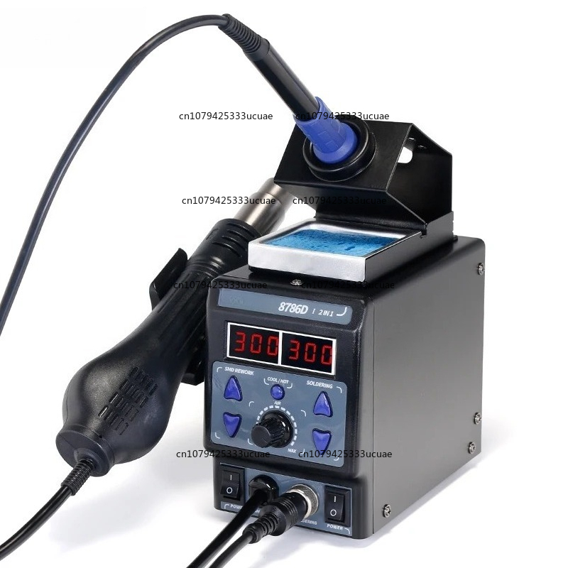 2-in-1 Rework Station 8786DI U - Smd Rework Station Hot Air Soldering 2 In 1 评论和价格