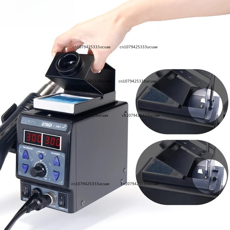 2-in-1 Rework Station 8786DI U - Smd Rework Station Hot Air Soldering 2 In 1 评论和价格