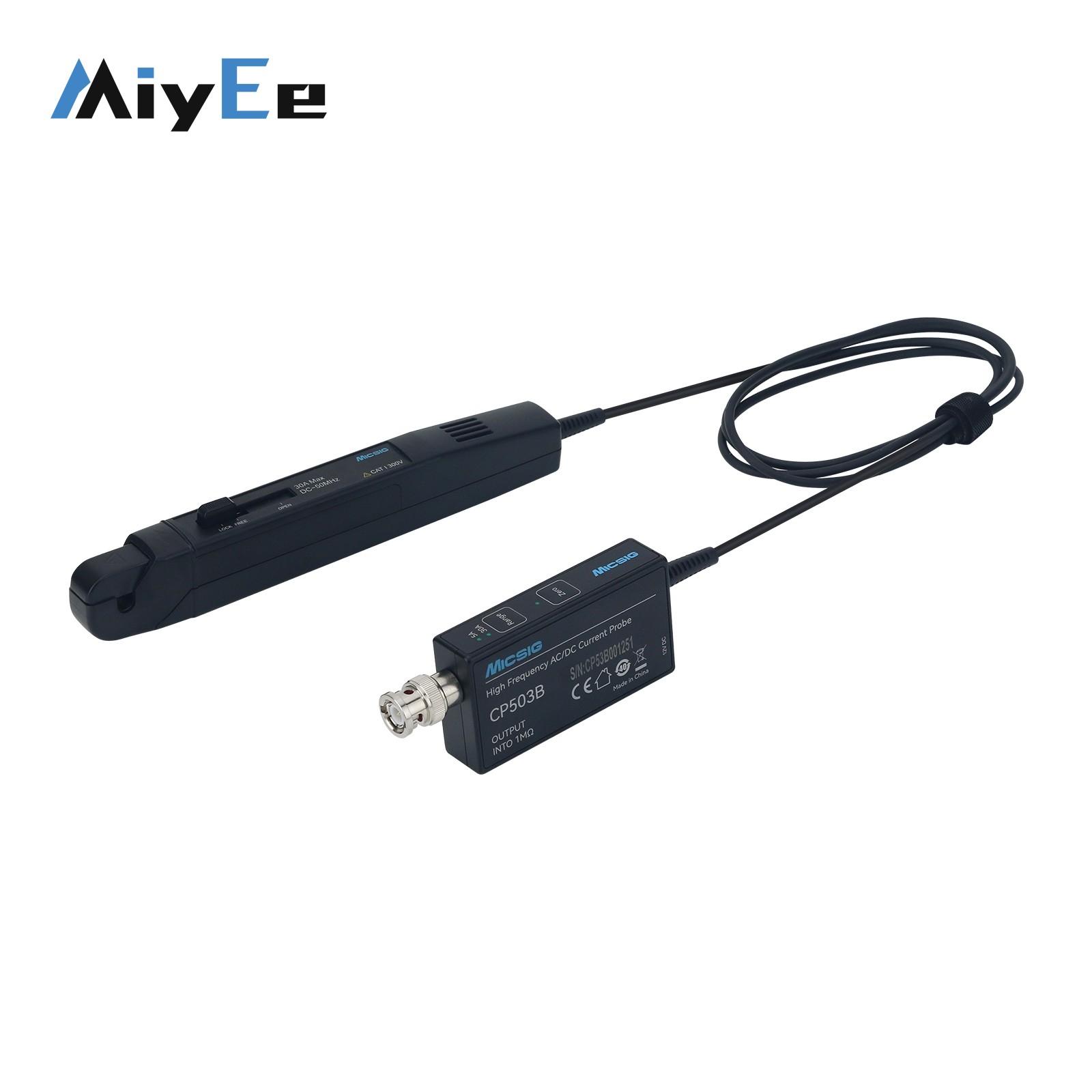 Micsig CP503B 50MHz 5A/30A Dua - Current Probe Ac Dc 50Mhz Oscilloscope 评论和价格