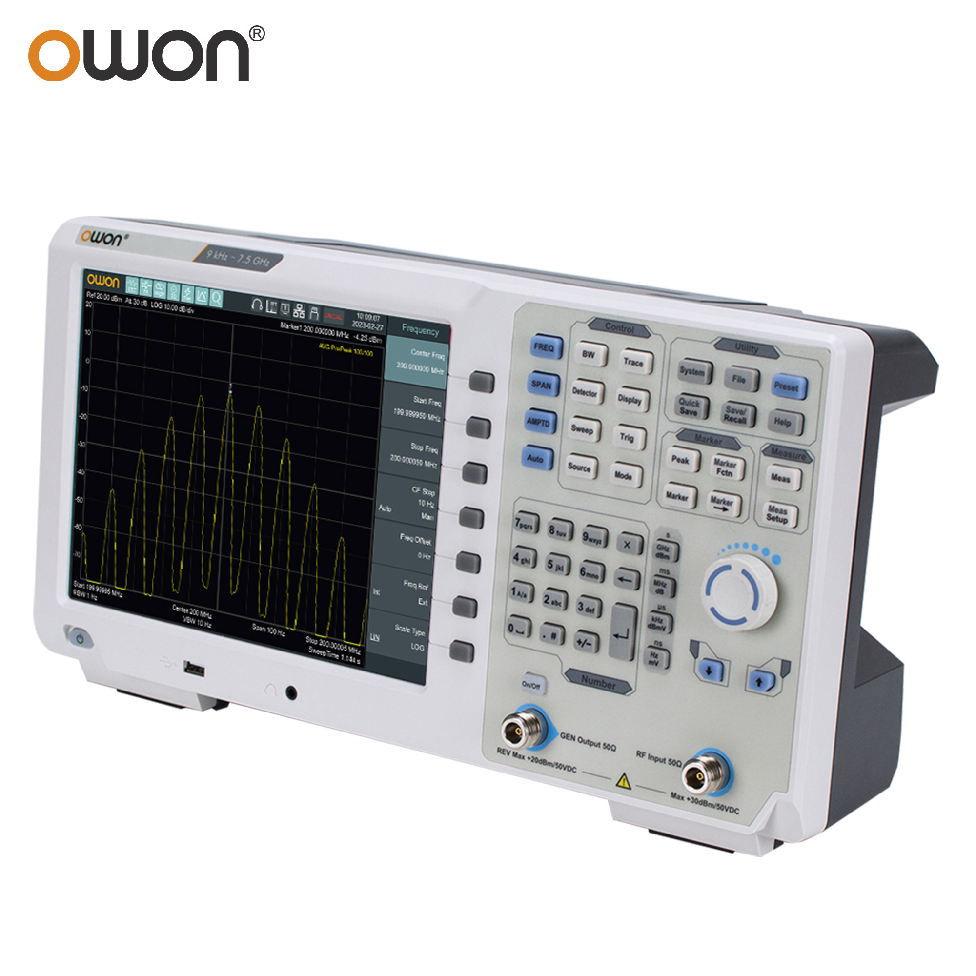 OWON XSA1015P - TG 9kHz - 1.5G - Spectrum Analyzer Tracking Generator 1.5Ghz 评论和价格
