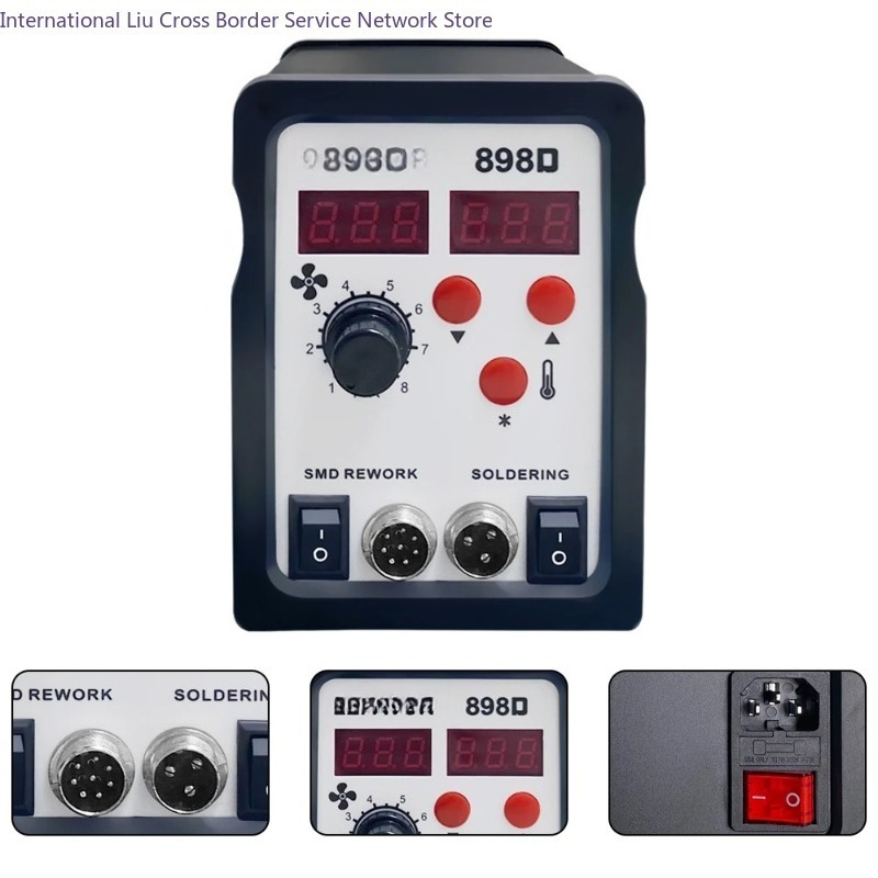 898D Soldering Station 2 in 1  - Smd Rework Station Hot Air Soldering 2 In 1 评论和价格