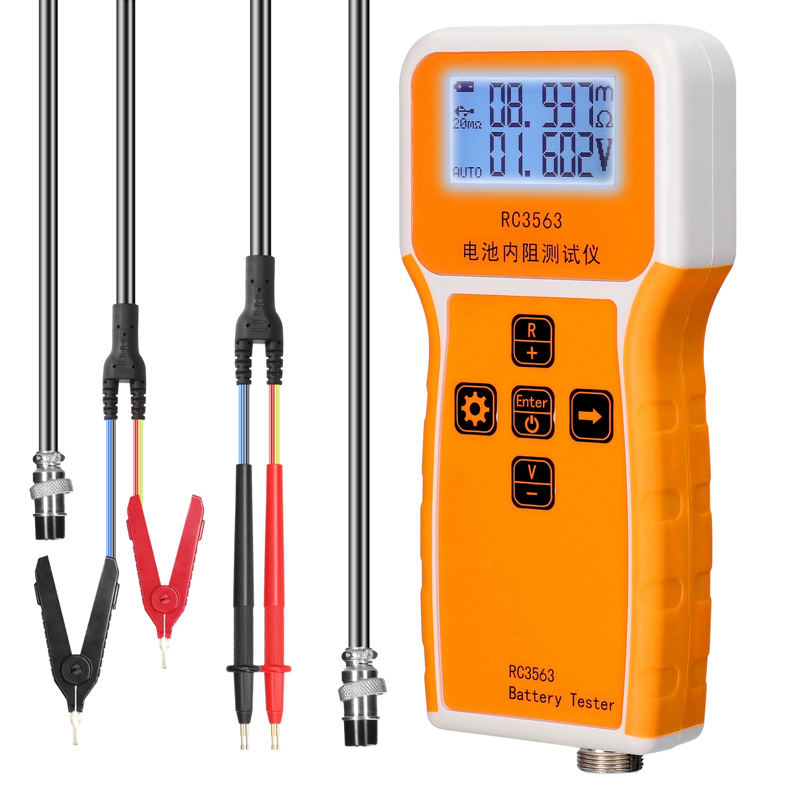 200Ohm 100V Handheld Battery I - Battery Internal Resistance Tester Four Wire 评论和价格