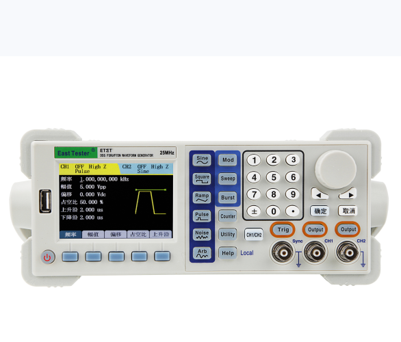 ET3360 Desktop Digital Industr - Dual Channel Arbitrary Waveform Function Generator 60Mhz 评论和价格