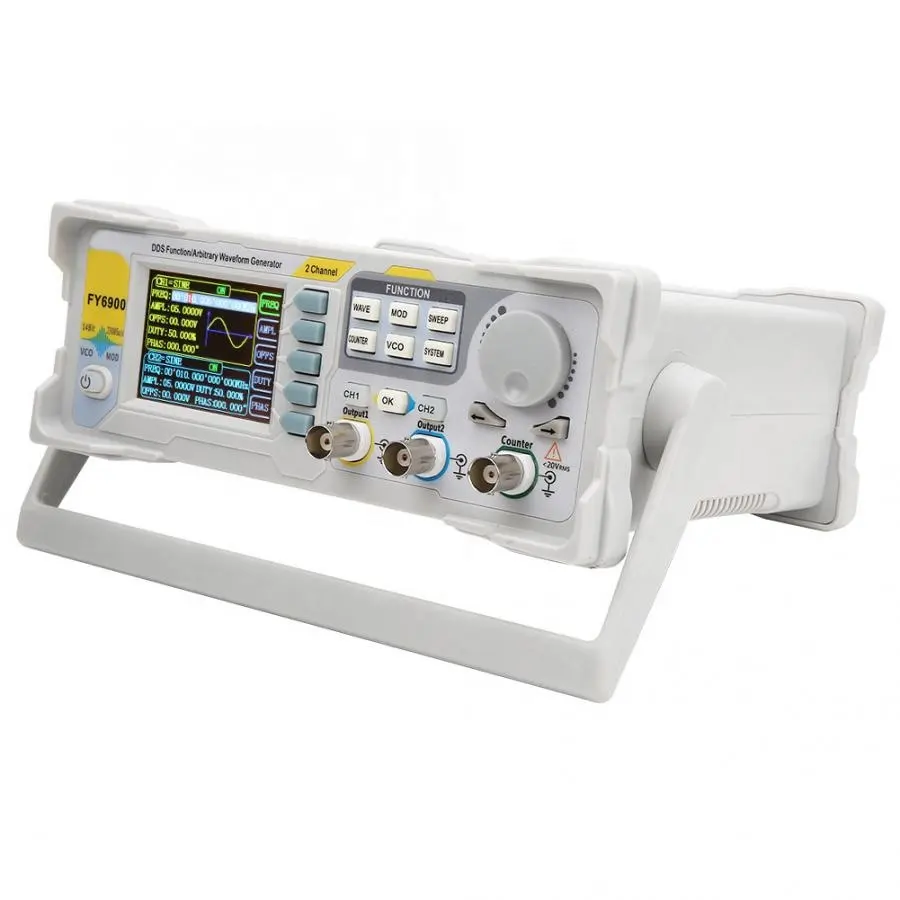 NEW FY6900 Dual Channel DDS Fu - Dual Channel Arbitrary Waveform Function Generator 60Mhz 评论和价格