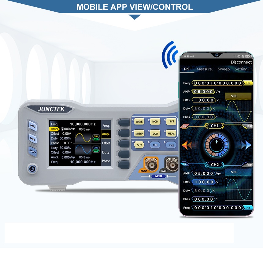 JDS8060 JDS8000  60Mhz Functio - Dual Channel Arbitrary Waveform Function Generator 60Mhz 评论和价格