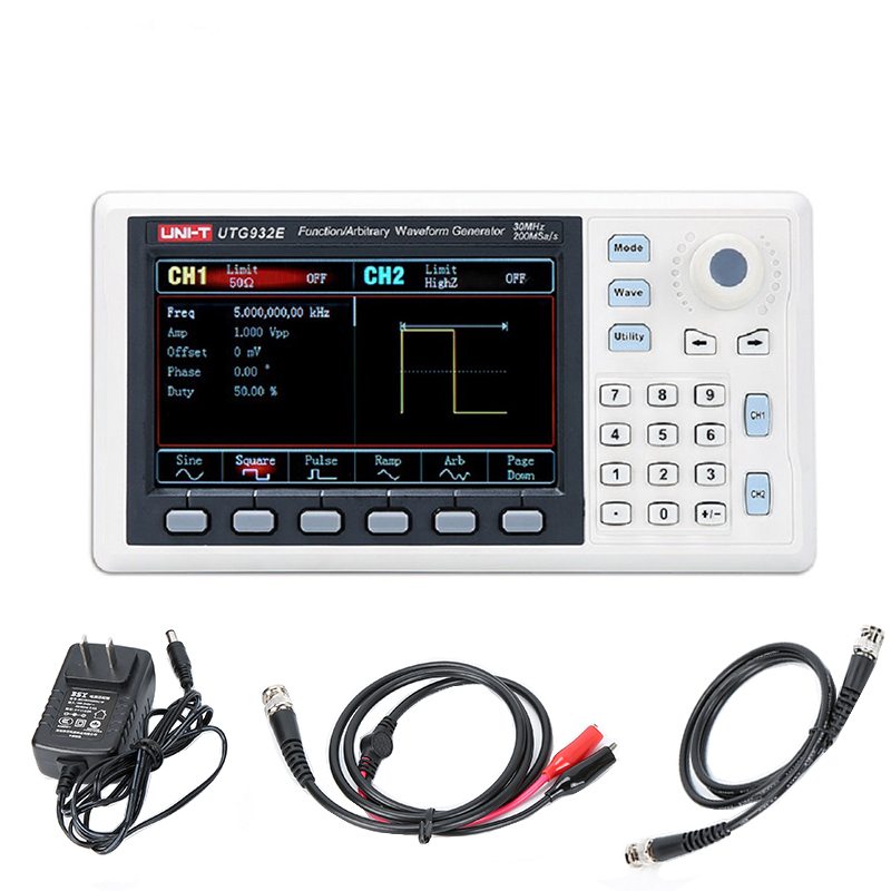 UTG962E Function Arbitrary Wav - Dual Channel Arbitrary Waveform Function Generator 60Mhz 评论和价格