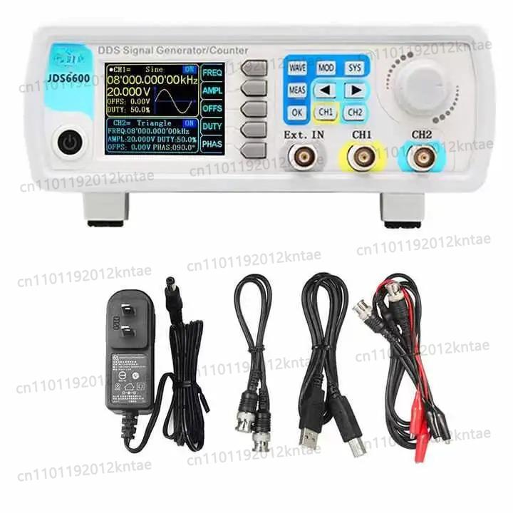 JDS6600 15/30/40/50/60MHz DDS  - Dual Channel Arbitrary Waveform Function Generator 60Mhz 评论和价格