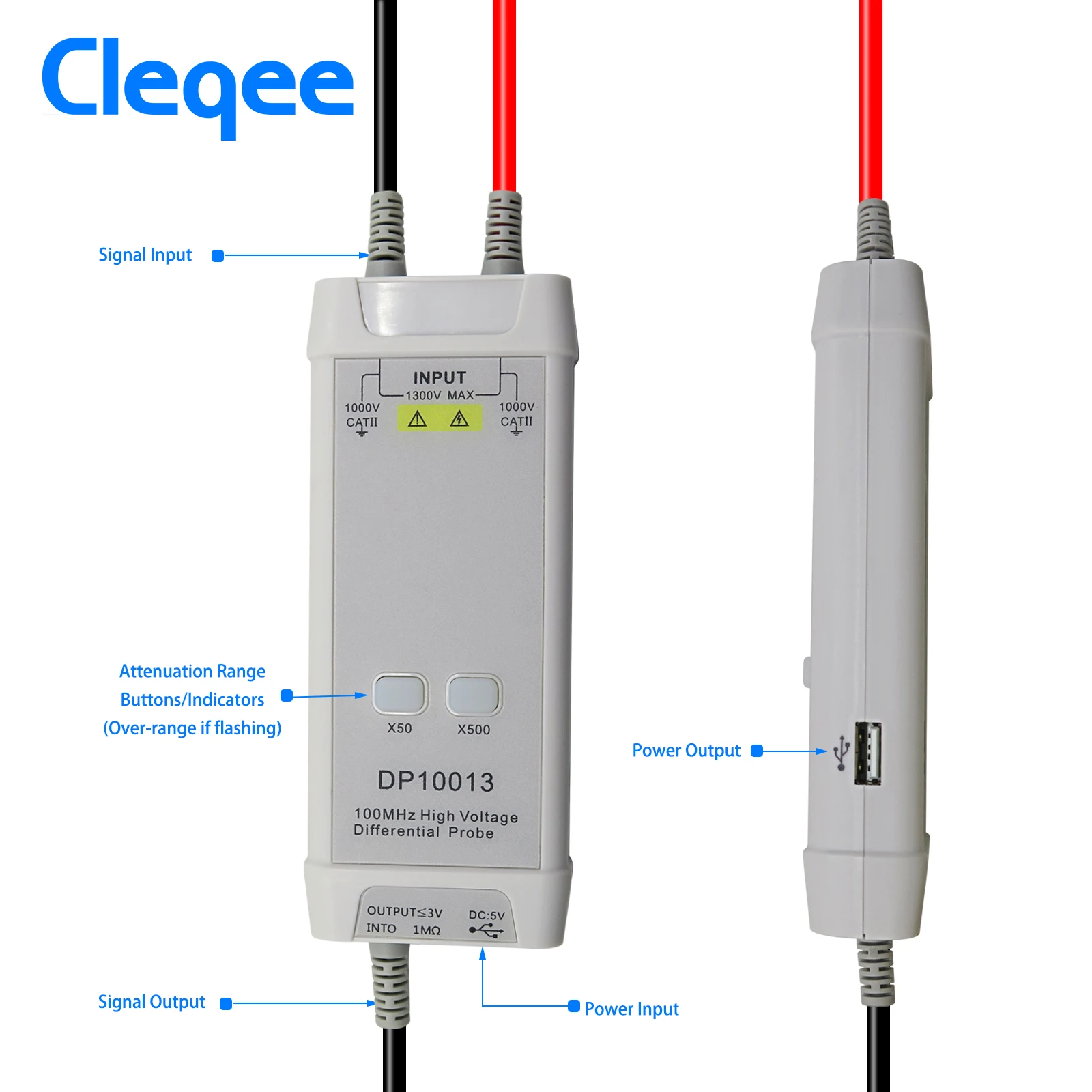 Cleqee 1300V 100MHz High Volta - High Voltage Differential Probe 100Mhz 1300V 评论和价格