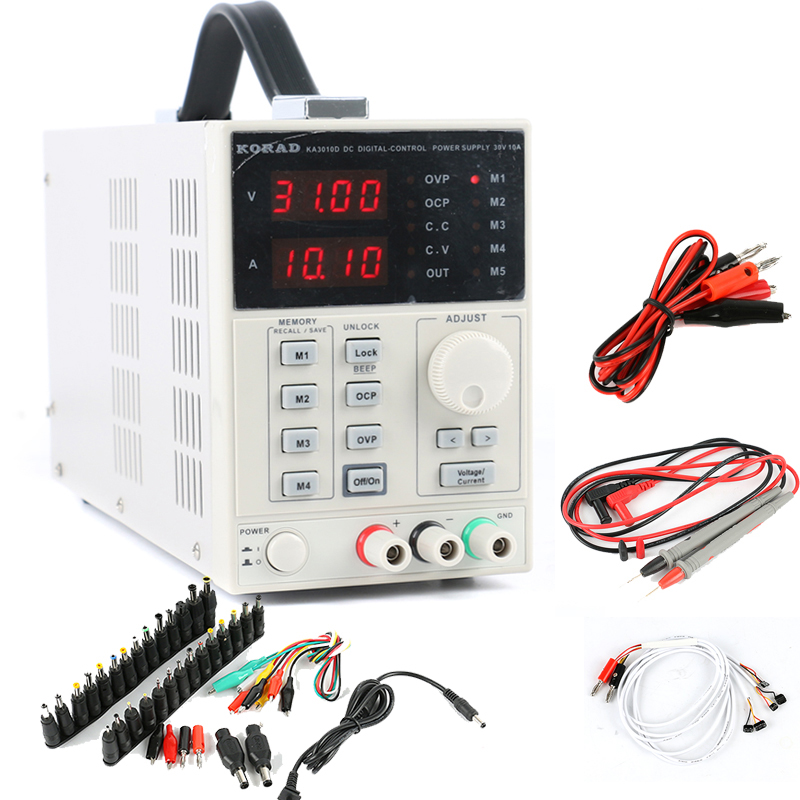 KORAD KA3010D Programmable Pre - Programmable Linear Dc Power Supply 30V 10A 评论和价格