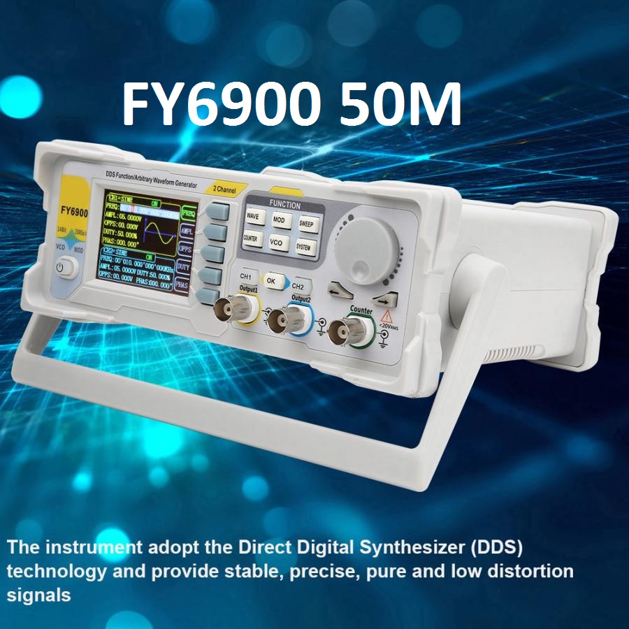 Feelelec FY6900 0-60MHz Digita - Dual Channel Arbitrary Waveform Function Generator 60Mhz 评论和价格