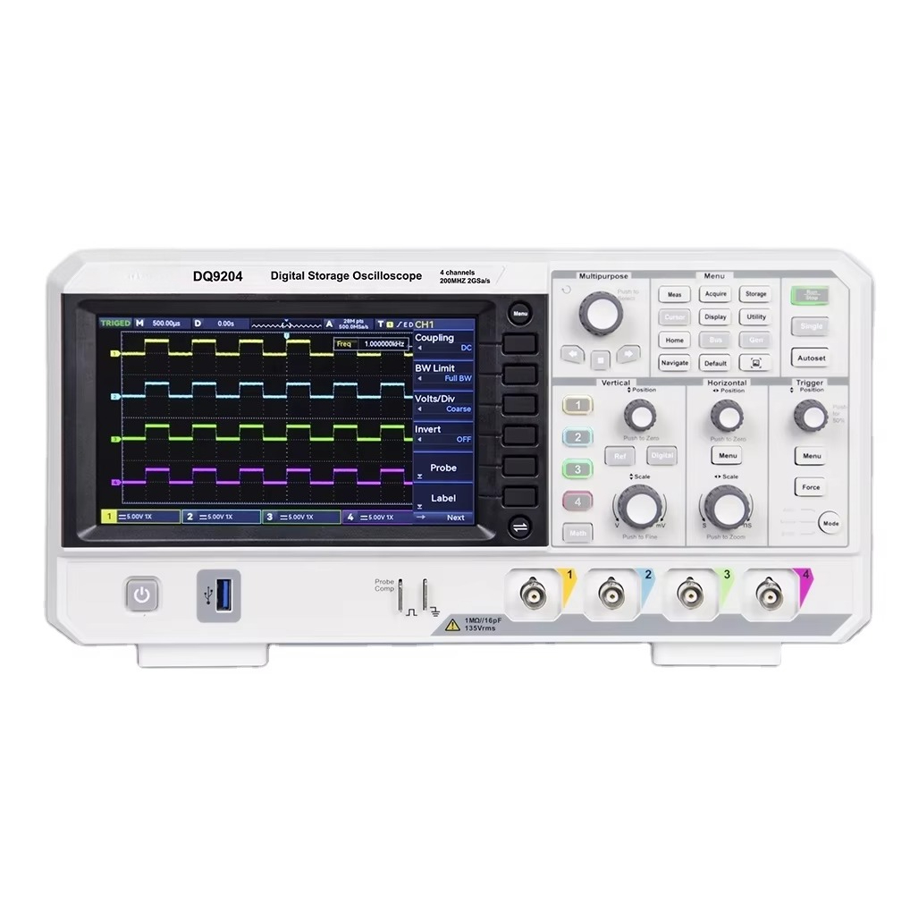 DQ9104 DQ9204 DIGITAL STORAGE  - Digital Storage Oscilloscope 4 Channel 100Mhz 评论和价格