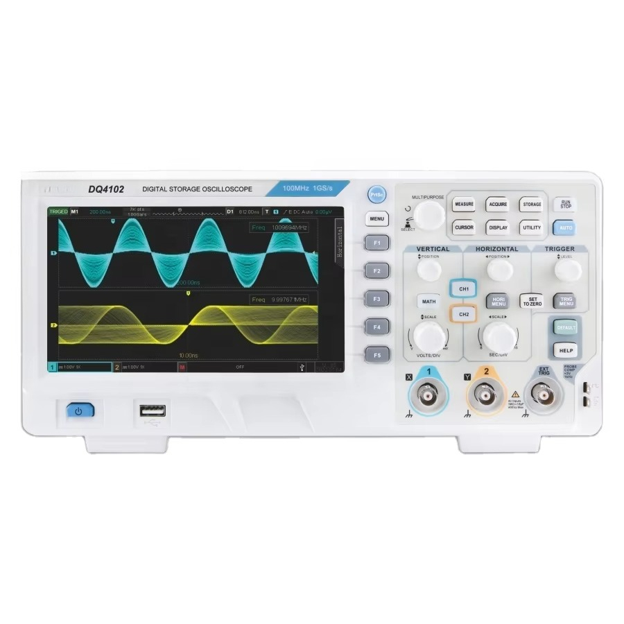 DQ9104 DQ9204 DIGITAL STORAGE  - Digital Storage Oscilloscope 4 Channel 100Mhz 评论和价格