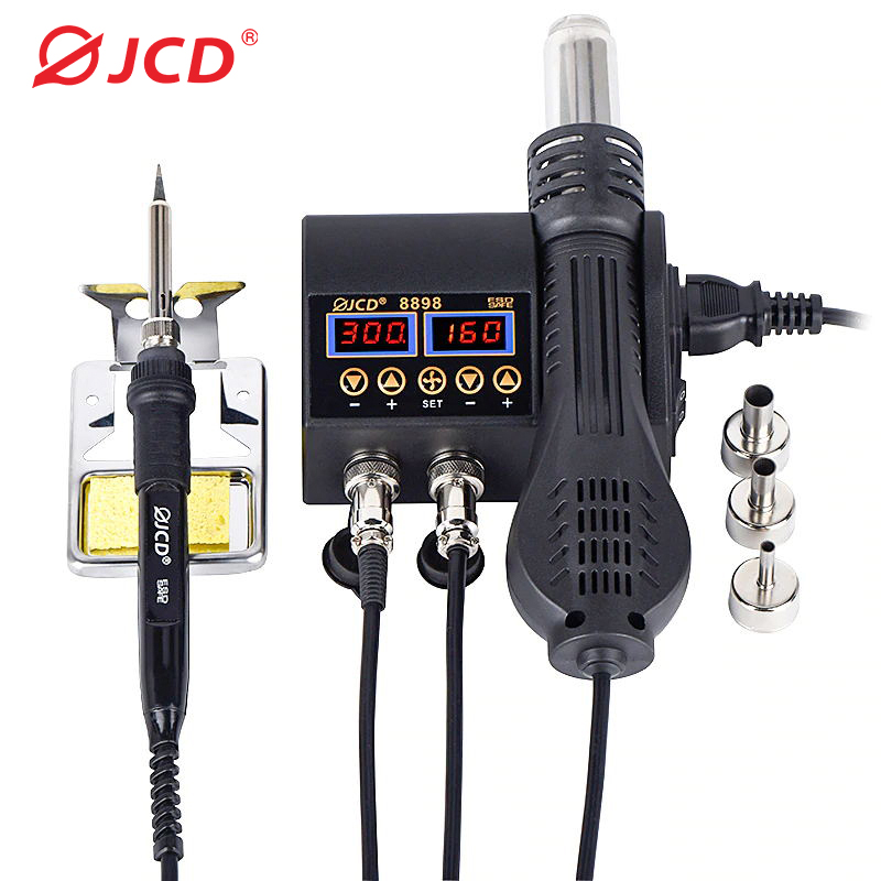 2 in 1 750W Hot Air Gun LCD Di - Smd Rework Station Hot Air Soldering 2 In 1 评论和价格