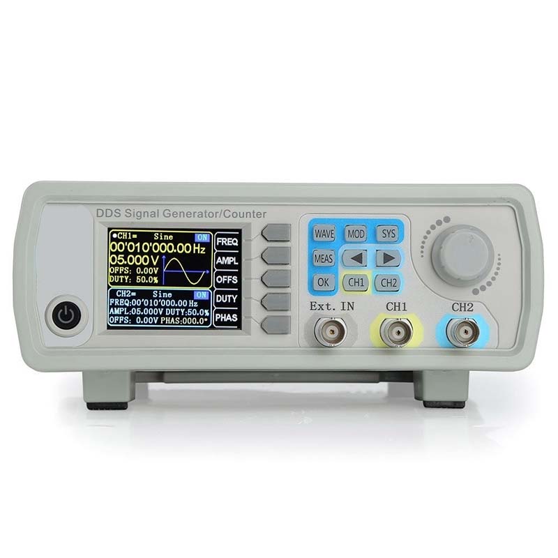 Dual Channel DDS Signal Genera - Dual Channel Arbitrary Waveform Function Generator 60Mhz 评论和价格