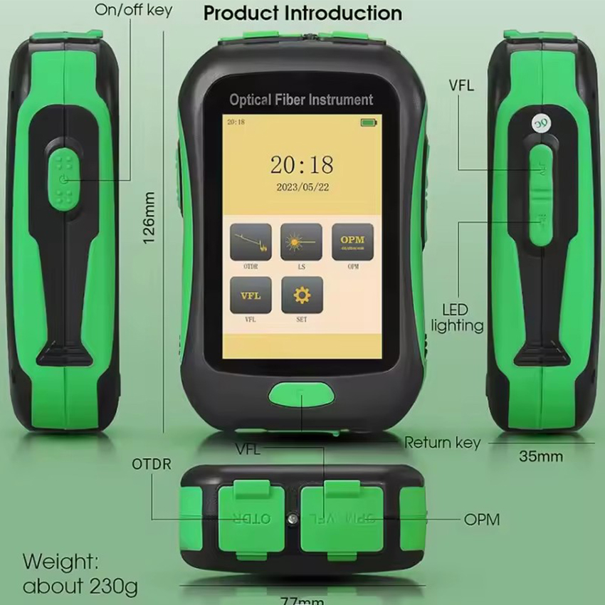 1310/1550nm Handheld Moderate  - Optical Time Domain Reflectometer Otdr 1310 1550Nm 评论和价格