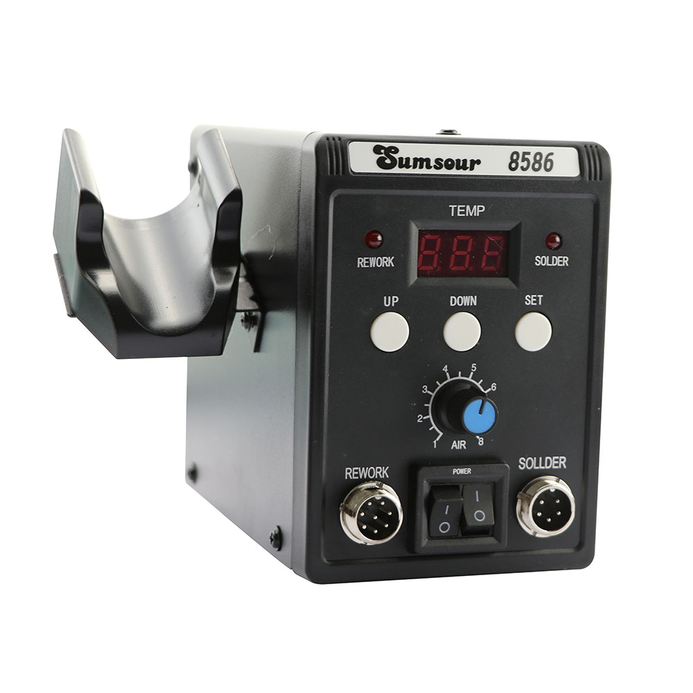 8586 700W 2 in 1 Digital Displ - Smd Rework Station Hot Air Soldering 2 In 1 评论和价格