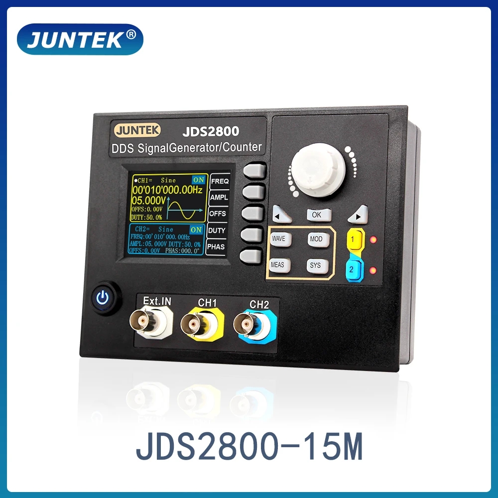 JDS2800-15M 60MHz DDS Function - Dual Channel Arbitrary Waveform Function Generator 60Mhz 评论和价格