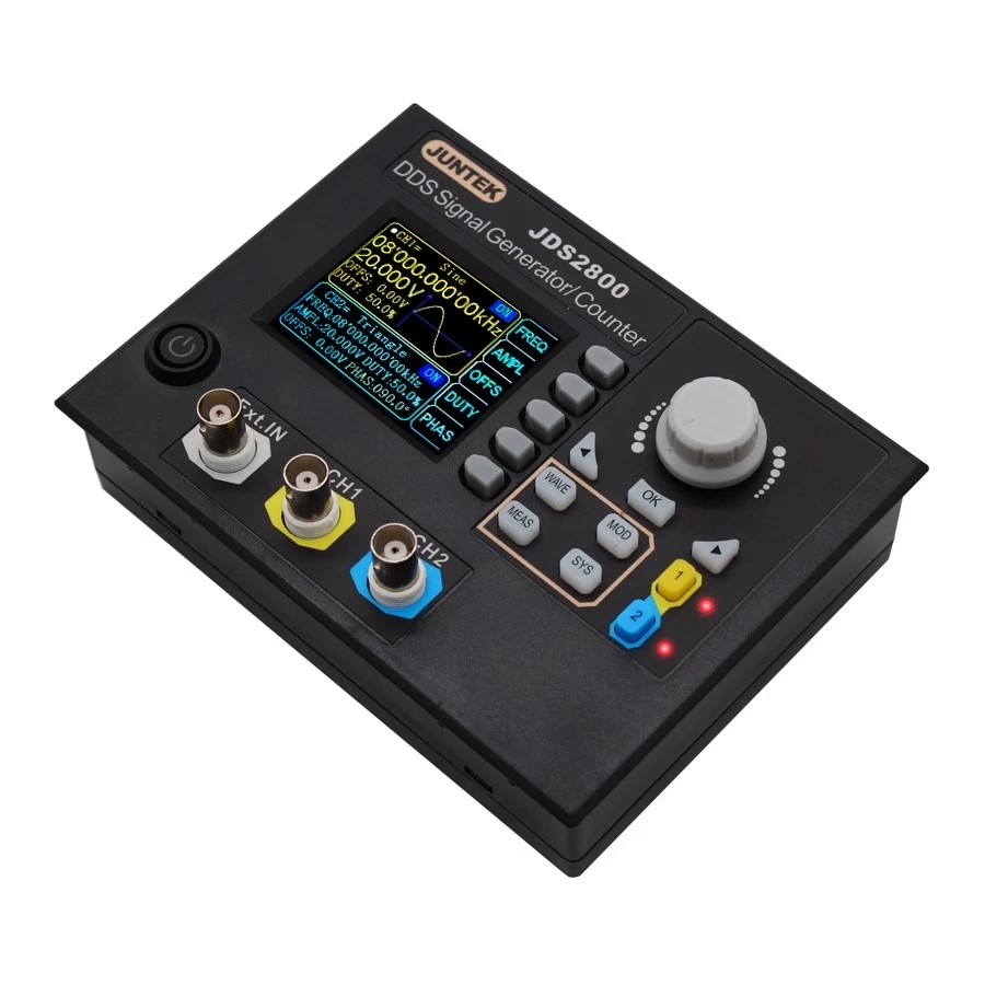 JDS2800-15M 60MHz DDS Function - Dual Channel Arbitrary Waveform Function Generator 60Mhz 评论和价格
