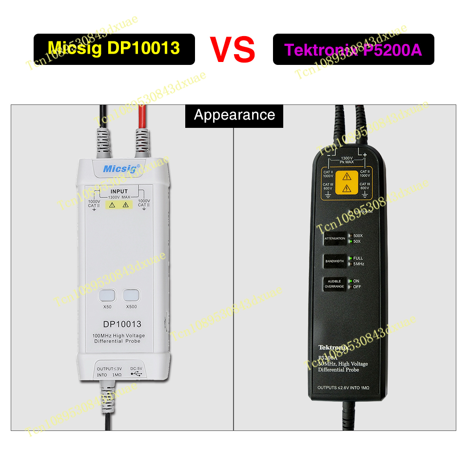 2025Micsig Oscilloscope 1300V  - High Voltage Differential Probe 100Mhz 1300V 评论和价格