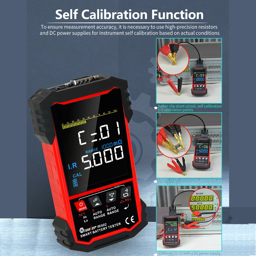 TOOLTOP ±120V Internal Resista - Battery Internal Resistance Tester Four Wire 评论和价格