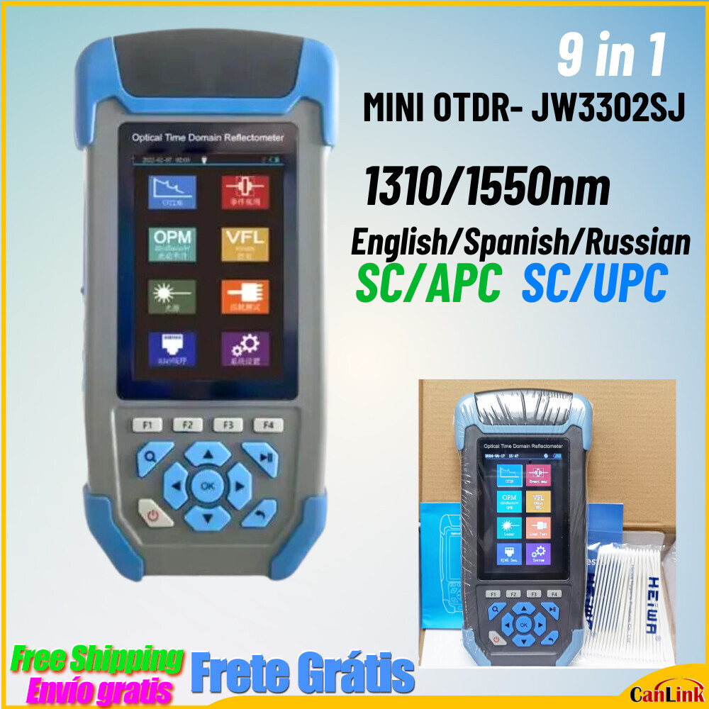 9 LN 1 Mini Pro OTDR Optical T - Optical Time Domain Reflectometer Otdr 1310 1550Nm 评论和价格
