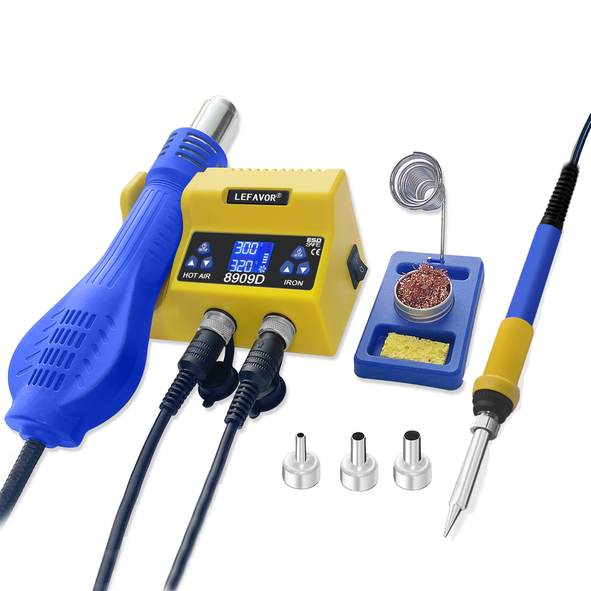 2 In 1 Digital Soldering Stati - Smd Rework Station Hot Air Soldering 2 In 1 评论和价格