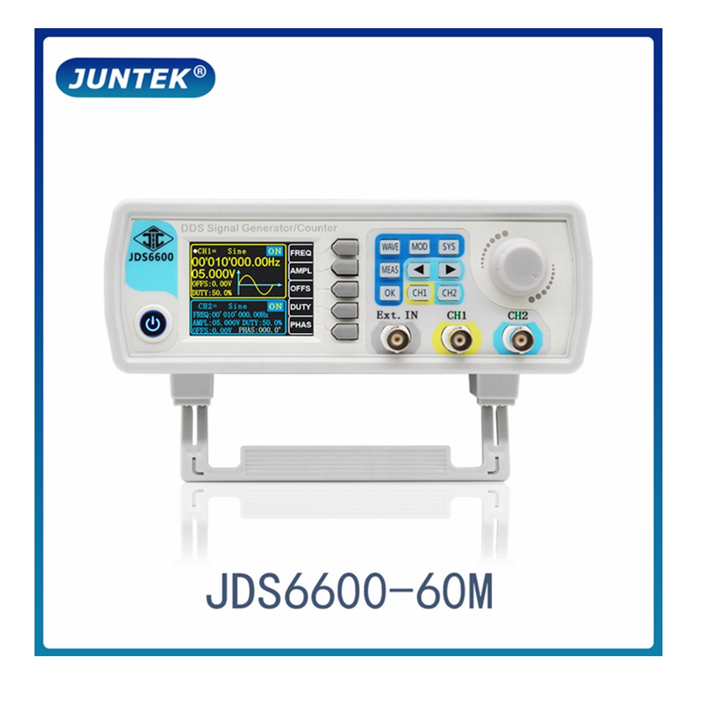 JDS6600 60MHz DDS Function Sig - Dual Channel Arbitrary Waveform Function Generator 60Mhz 评论和价格