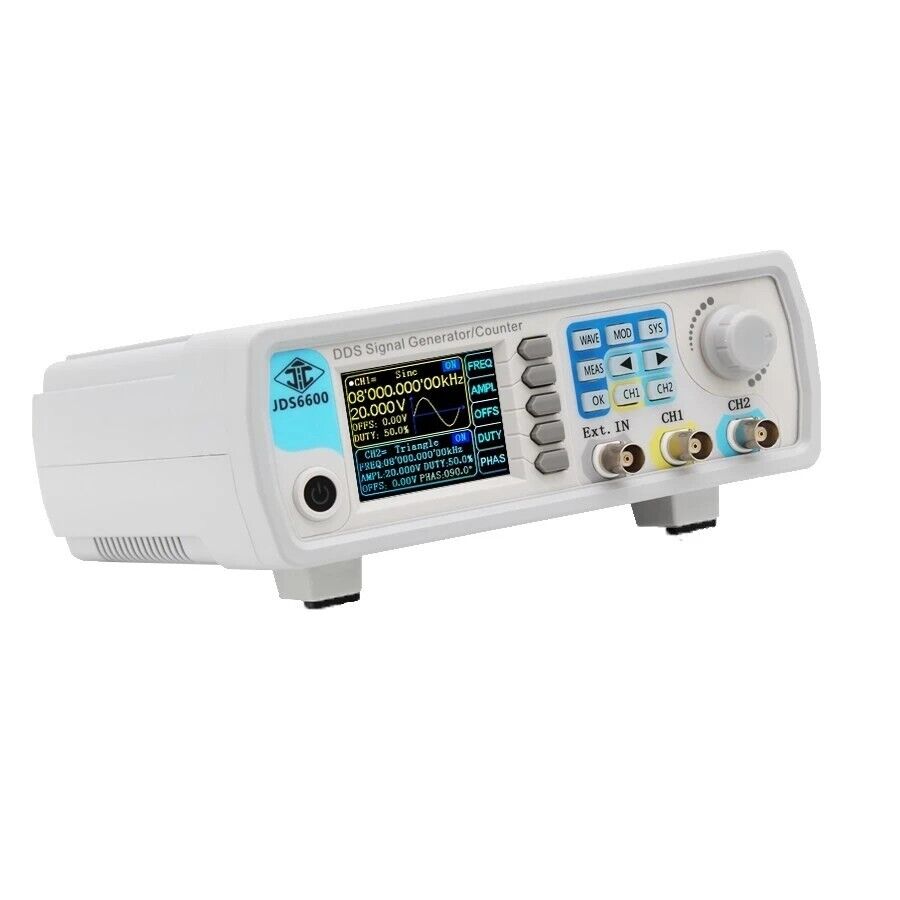 JDS6600 60MHz DDS Function Sig - Dual Channel Arbitrary Waveform Function Generator 60Mhz 评论和价格
