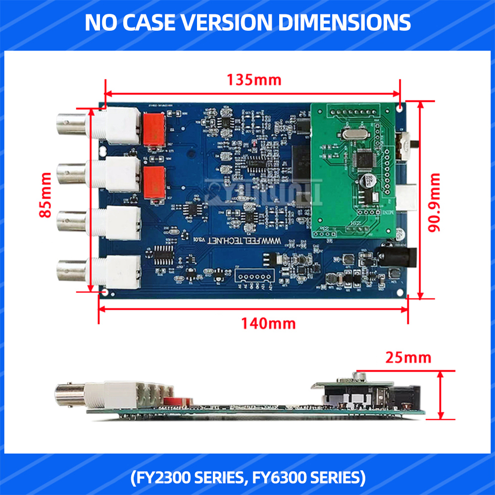 FY6300 FY2300 Dual Channel DDS - Dual Channel Arbitrary Waveform Function Generator 60Mhz 评论和价格
