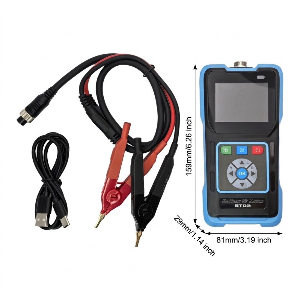 BT02 Four Wire For Battery Int - Battery Internal Resistance Tester Four Wire 评论和价格