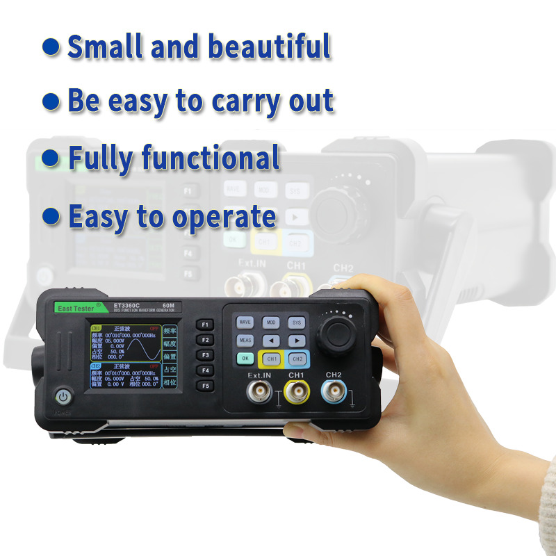 East Tester ET3320C ET3340C ET - Dual Channel Arbitrary Waveform Function Generator 60Mhz 评论和价格