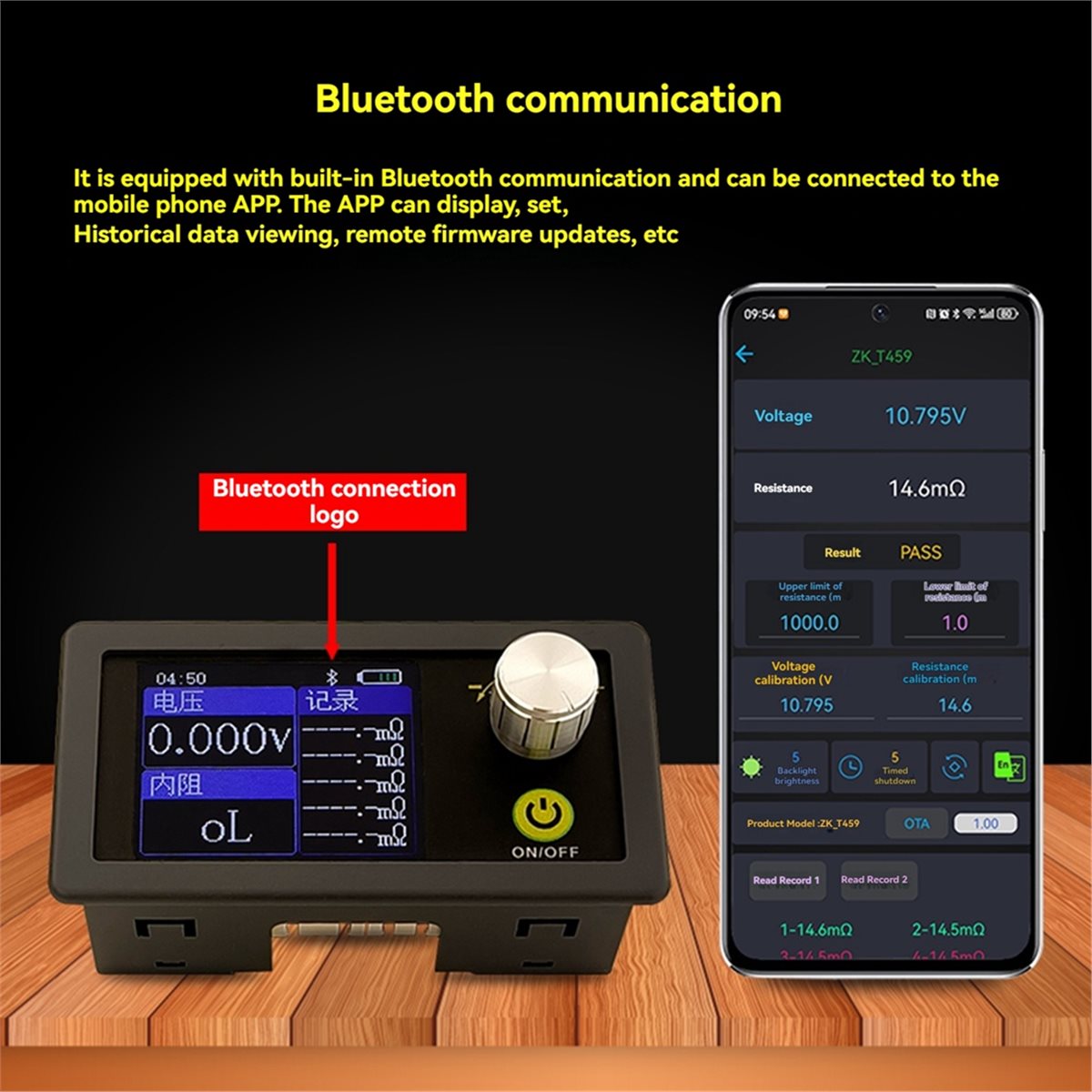 ABGN T459 DC 5V Four-Wire Batt - Battery Internal Resistance Tester Four Wire 评论和价格